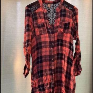 Flannel dress